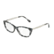 Dolce&Gabbana DG3279F Single Vision Prescription Eyeglasses 3132-53 - Cube Black/silver Frame