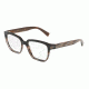 Dolce&amp;Gabbana DG3282F Progressive Prescription Eyeglasses 3158-54 - Brown Gradient Brown Horn Frame