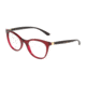 Dolce&amp;Gabbana DG3312 Bifocal Prescription Eyeglasses, 50mm, Transparent Bordeaux, DG3312-3211-50-BI