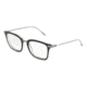 Dolce&amp;Gabbana DG3319 Bifocal Prescription Eyeglasses, 50mm, Black On Crystal, DG3319-675-50-BI
