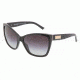 Dolce&amp;Gabbana DG4111 Bifocal Prescription Sunglasses DG4111-501-8G-5915 - Frame Color Black, Lens Diameter 59 mm