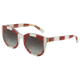 Dolce&amp;Gabbana DG4249 Single Vision Prescription Sunglasses DG4249-30248G-50 - Lens Diameter 50 mm, Frame Color Stripe Red/white