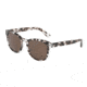 Dolce&amp;Gabbana DG4254 Single Vision Prescription Sunglasses DG4254-313873-51 - Lens Diameter 51 mm, Frame Color Havana Clear Brown