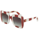 Dolce&amp;Gabbana DG4263 Bifocal Prescription Sunglasses DG4263-30248G-50 - Lens Diameter 50 mm, Frame Color Stripe Red/white