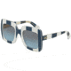 Dolce&amp;Gabbana DG4263 Bifocal Prescription Sunglasses DG4263-30278F-50 - Lens Diameter 50 mm, Frame Color Stripe Blue/white