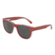 Dolce&amp;Gabbana DG4284 Single Vision Prescription Sunglasses DG4284-305487-54 - Lens Diameter 54 mm, Frame Color Red Birds