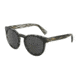 Dolce&amp;Gabbana DG4285F Single Vision Prescription Sunglasses DG4285F-305687-53 - Lens Diameter 53 mm, Frame Color Top Black On Striped