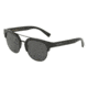 Dolce&amp;Gabbana DG4317 Single Vision Prescription Sunglasses DG4317-501-87-53 - Lens Diameter 53 mm, Frame Color Black
