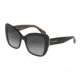 Dolce&amp;Gabbana DG4348 Sunglasses 32158G-54, Grey Gradient Lenses