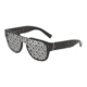 Dolce&amp;Gabbana DG4356F Sunglasses 1934/P-22 - , Dark Grey Tampo D&amp;g Silver Lenses