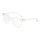 Dolce&amp;Gabbana DG5032 Progressive Prescription Eyeglasses, 51mm, Crystal, DG5032-3133-51-PRO