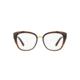 Dolce&amp;Gabbana DG5041 Progressive Prescription Eyeglasses, 51mm, Transparent Brown, DG5041-3159-51-PRO