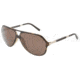 Dolce&amp;Gabbana DG6067 Sunglasses 502/73-6113 - Havana Frame, Brown Lenses