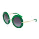 Dolce&amp;Gabbana DG6105 Single Vision Prescription Sunglasses DG6105-30088E-50 - Lens Diameter 50 mm, Frame Color Transparent Green