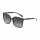 Dolce&amp;Gabbana DG6112 Sunglasses 501/8G-56 - Black Frame, Grey Gradient Lenses