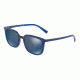 Dolce&amp;Gabbana DG6114 Progressive Prescription Sunglasses DG6114-257896-53 - Lens Diameter 53 mm, Frame Color Transparent Blue