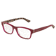 Dolce&amp;Gabbana ENCHANTED BEAUTIES DG3208 Bifocal Prescription Eyeglasses 2882-52 - Top Opal Bordeaux/Leo Frame