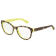 Dolce&amp;Gabbana ENCHANTED BEAUTIES DG3209 Progressive Prescription Eyeglasses 2861-51 - Top Leo On Yellow Frame