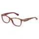 Dolce&Gabbana GOLD LEAF DG3174 Eyeglass Frames 2748-52 - Leaf Gold On Red Frame