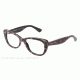Dolce&Gabbana LACE DG3166 Single Vision Prescription Eyeglasses 1995-53 - Leopard Frame