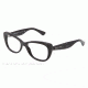 Dolce&Gabbana LACE DG3166 Single Vision Prescription Eyeglasses 501-51 - Black Frame