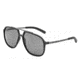 Dolce&amp;Gabbana LIFESTYLE DG6088 Sunglasses 265181-59 - Grey Rubber Frame, Polar Grey Lenses