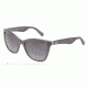 Dolce&amp;Gabbana LIP GLOSS DG4193 Sunglasses 2754T3-56 - Glitter Gray Frame, Polar Gray Gradient Lenses