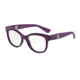 Dolce&amp;Gabbana LOGO EXECUTION DG5010 Single Vision Prescription Eyeglasses 2677-52 - Matte Opal Violet Frame