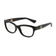 Dolce&amp;Gabbana LOGO EXECUTION DG5011 Single Vision Prescription Eyeglasses 501-54 - Black Frame