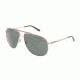 Dolce&Gabbana LOGO PLAQUE DG2116 Single Vision Prescription Sunglasses DG2116-488-71-6112 - Lens Diameter 61 mm, Frame Color Pale Gold