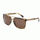 Dolce&amp;Gabbana LOGO PLAQUE DG4219 Progressive Prescription Sunglasses DG4219-259773-57 - Lens Diameter 57 mm, Frame Color Matte Flame Havana