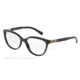 Dolce&amp;Gabbana MOSAICO COLLECTION DG3188 Single Vision Prescription Eyeglasses 501-53 - Black Frame