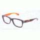 Dolce&amp;Gabbana MULTICOLOR DG3178 Single Vision Prescription Eyeglasses 2765-52 - Havana/multilayer/orange Frame