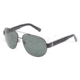 Dolce&amp;Gabbana SICILIAN HINGE DG2117 Sunglasses 01/9A-6113 - Black Frame, Green Lenses