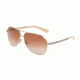 Dolce&amp;Gabbana SICILIAN TASTE DG2144 Single Vision Prescription Sunglasses DG2144-129313-61 - Lens Diameter 61 mm, Frame Color Pink Gold