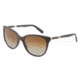Dolce&amp;Gabbana SICILY DG4156 Sunglasses 1965T5-5617 - Brown Marble Frame, Polarized Brown Gradient Lenses