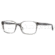 DKNY DY4608 Single Vision Prescription Eyewear 3449-5017 - Striped Gray 