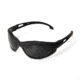 Edge Eyewear Falcon Sunglasses, Soft-Touch Matte Black Frame / G-15 Vapor Shield L, GSF61-G15