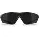 Edge Eyewear Phantom Rescue Shooting Glasses, Black Frame, G-15 Vapor Shield Lenses, Standard, PR17VS