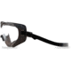 Edge Eyewear Super 64 - Black Frame / Clear Vapor Shield Lens / TPR Gasket, Black Frame, XSS611-TPR
