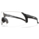 USED, Edge Eyewear Urgent Fury Shooting Glasses, Black Frame, Clear Vapor Shield Lenses, Standard, UF11VS