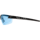 Edge Eyewear Zorge G2 Safety Glasses Black Frame / Light Blue Lenses, Universal DZ113-G2