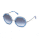 Emilio Pucci EP0036 Sunglasses - Shiny Light Blue Frame Color, Gradient Blue Lens Color