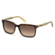 Ermenegildo Zegna EZ0062 Sunglasses - Havana Frame Color, Gradient Brown Lens Color