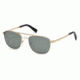 Ermenegildo Zegna EZ0071 Sunglasses - Gold Frame Color, Green Lens Color