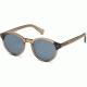 Ermenegildo Zegna EZ0081 Sunglasses - Shiny Light Brown Frame Color