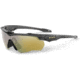 ESS Craftsman CrossBladeNARO Sunglasses, Carbon Gray Frame, Mirrored Brass Lens, Medium/Small, EE9034-21