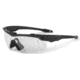 ESS CrossBlade NARO Blk 3LS Laser LPL-5+ Safety Glasses, Black, Unisex, EE9034-19