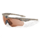 ESS Crossblade STD RealTree MAX7 Sunglasses, Camo Frame, Gray/Clear/HI-DEF Copper Lenses, EE9032-25