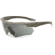 ESS Crossbow 2X Eyeshields Shooting Safety Glasses, Coyote Brown Frame 740-0463